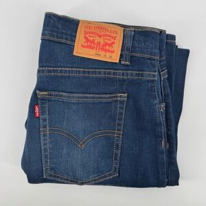 Levis 541 Athletic Fit Jeans Mens 30x30 Blue Medium Wash Tapered Stretch Denim